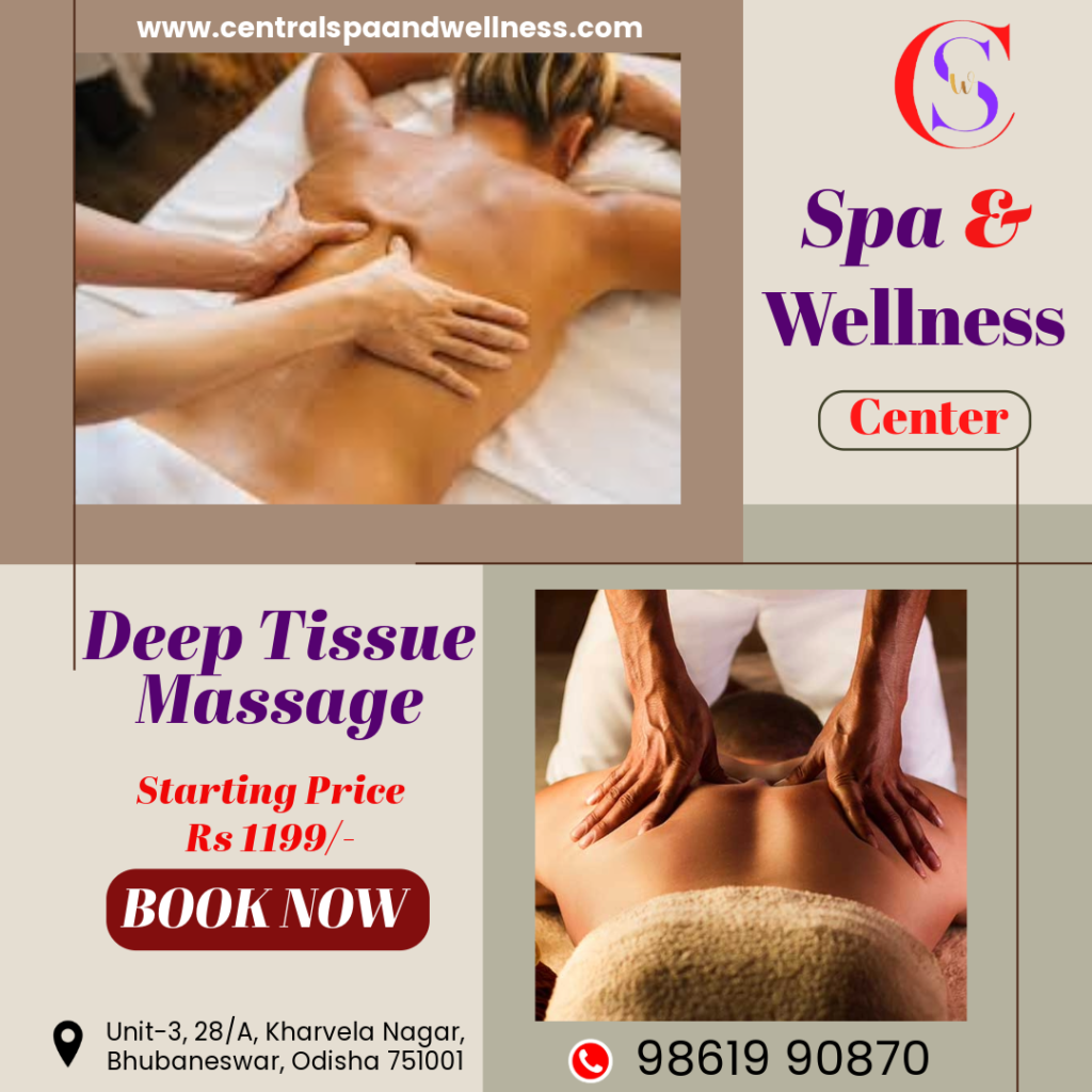 Deep tissue massage central spa