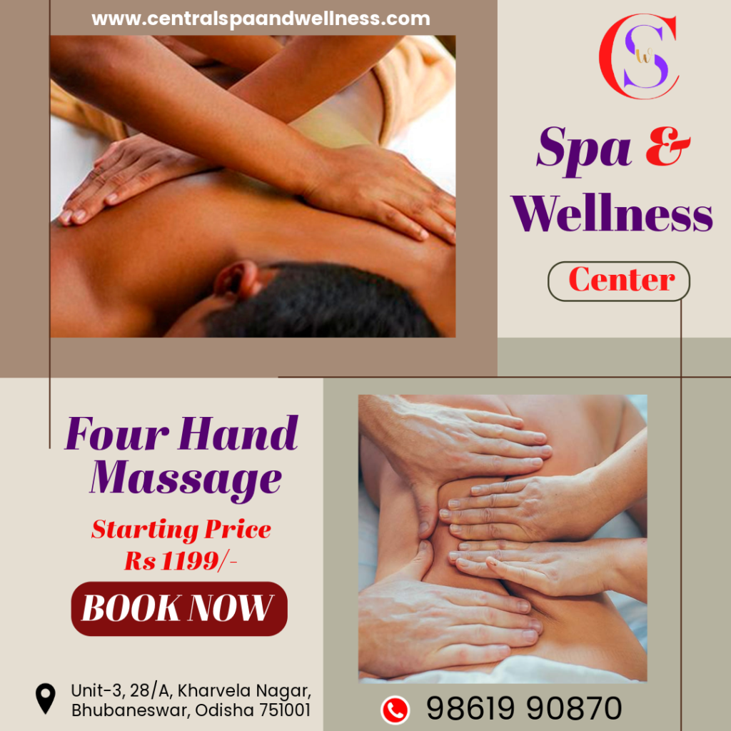 fourhand massage central spa