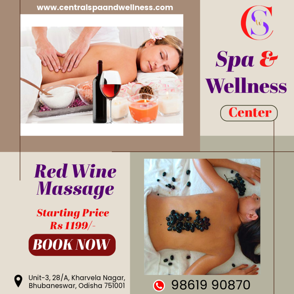 red wine massage central spa (2)